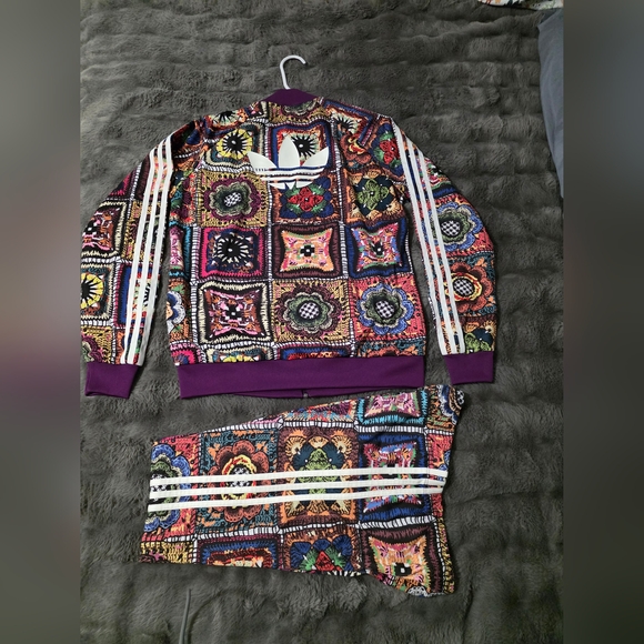 Adidas Farm Rio CROCHITA 2 Piece Set Women's Sz Medium - Picture 2 of 11